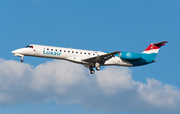 Luxair Embraer ERJ-145LU (LX-LGZ) at  Madrid - Barajas, Spain