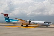 Luxair Bombardier DHC-8-402Q (LX-LQA) at  Barcelona - El Prat, Spain