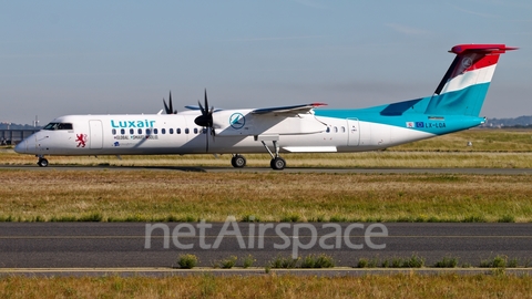 Luxair Bombardier DHC-8-402Q (LX-LQA) at  Paris - Charles de Gaulle (Roissy), France