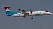 Luxair Bombardier DHC-8-402Q (LX-LQA) at  Frankfurt am Main, Germany