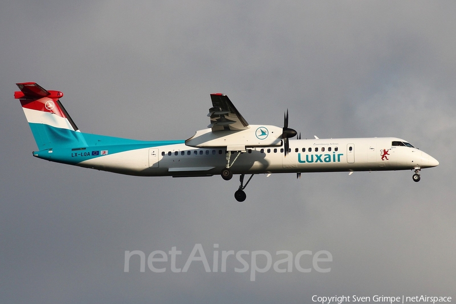 Luxair Bombardier DHC-8-402Q (LX-LQA) | Photo 47514