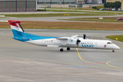 Luxair Bombardier DHC-8-402Q (LX-LQA) at  Hamburg - Fuhlsbuettel (Helmut Schmidt), Germany