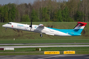 Luxair Bombardier DHC-8-402Q (LX-LQA) at  Hamburg - Fuhlsbuettel (Helmut Schmidt), Germany