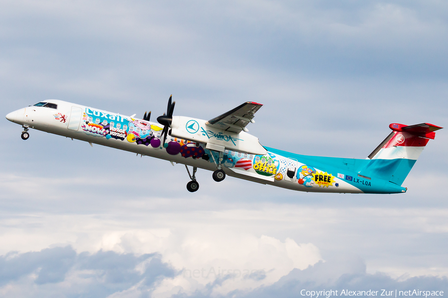 Luxair Bombardier DHC-8-402Q (LX-LQA) | Photo 467825