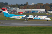 Luxair Bombardier DHC-8-402Q (LX-LQA) at  Hamburg - Fuhlsbuettel (Helmut Schmidt), Germany