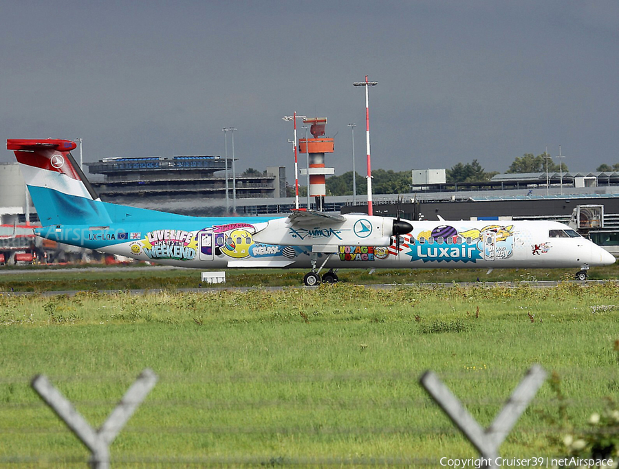 Luxair Bombardier DHC-8-402Q (LX-LQA) | Photo 484011