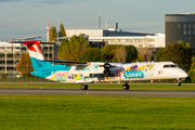 Luxair Bombardier DHC-8-402Q (LX-LQA) at  Hamburg - Fuhlsbuettel (Helmut Schmidt), Germany