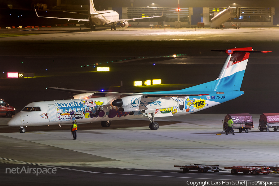 Luxair Bombardier DHC-8-402Q (LX-LQA) | Photo 547250