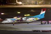 Luxair Bombardier DHC-8-402Q (LX-LQA) at  Hamburg - Fuhlsbuettel (Helmut Schmidt), Germany