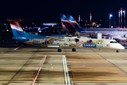 Luxair Bombardier DHC-8-402Q (LX-LQA) at  Hamburg - Fuhlsbuettel (Helmut Schmidt), Germany