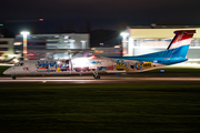 Luxair Bombardier DHC-8-402Q (LX-LQA) at  Hamburg - Fuhlsbuettel (Helmut Schmidt), Germany