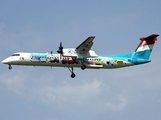 Luxair Bombardier DHC-8-402Q (LX-LQA) at  Hamburg - Fuhlsbuettel (Helmut Schmidt), Germany