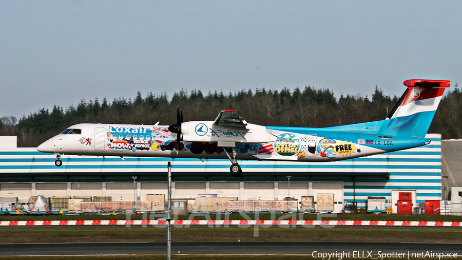 Luxair Bombardier DHC-8-402Q (LX-LQA) | Photo 433320