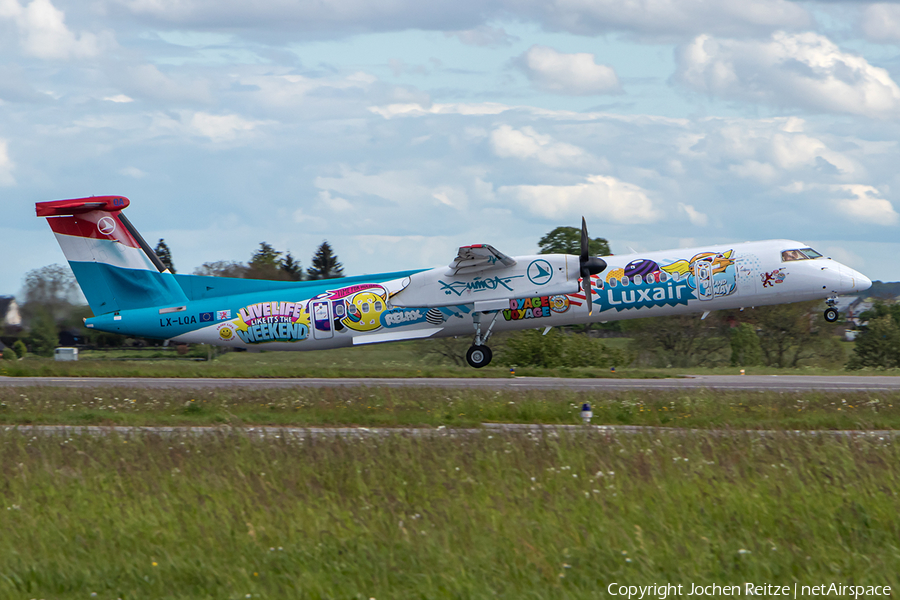 Luxair Bombardier DHC-8-402Q (LX-LQA) | Photo 448944