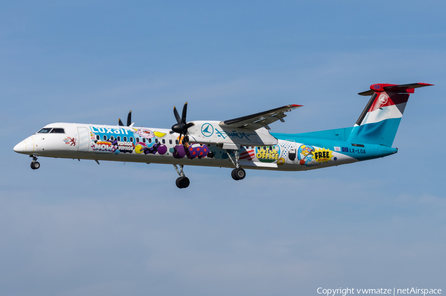 Luxair Bombardier DHC-8-402Q (LX-LQA) | Photo 591713