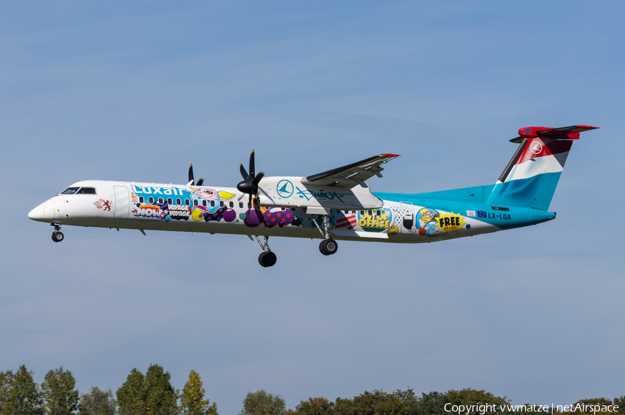 Luxair Bombardier DHC-8-402Q (LX-LQA) | Photo 591714