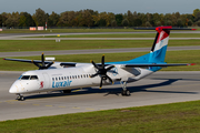 Luxair Bombardier DHC-8-402Q (LX-LQA) at  Munich, Germany