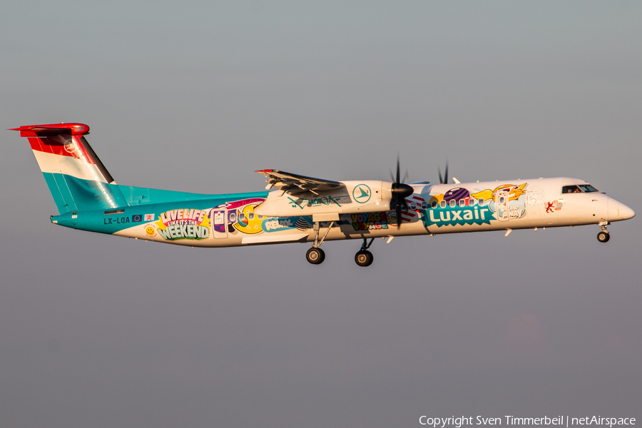 Luxair Bombardier DHC-8-402Q (LX-LQA) | Photo 473645