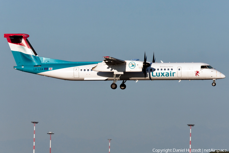 Luxair Bombardier DHC-8-402Q (LX-LQA) | Photo 476659