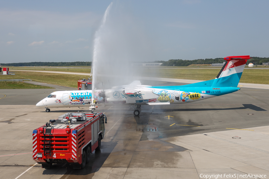 Luxair Bombardier DHC-8-402Q (LX-LQA) | Photo 524957