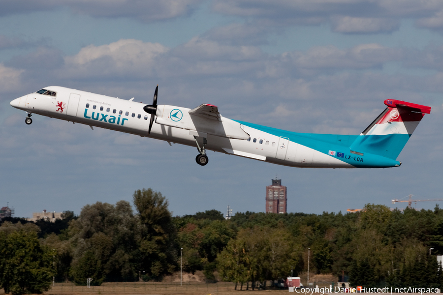 Luxair Bombardier DHC-8-402Q (LX-LQA) | Photo 424749