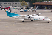 Luxair Bombardier DHC-8-402Q (LX-LQA) at  Berlin - Tegel, Germany