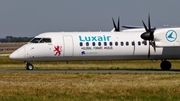 Luxair Bombardier DHC-8-402Q (LX-LQB) at  Paris - Charles de Gaulle (Roissy), France