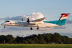 Luxair Bombardier DHC-8-402Q (LX-LQB) at  Hamburg - Fuhlsbuettel (Helmut Schmidt), Germany