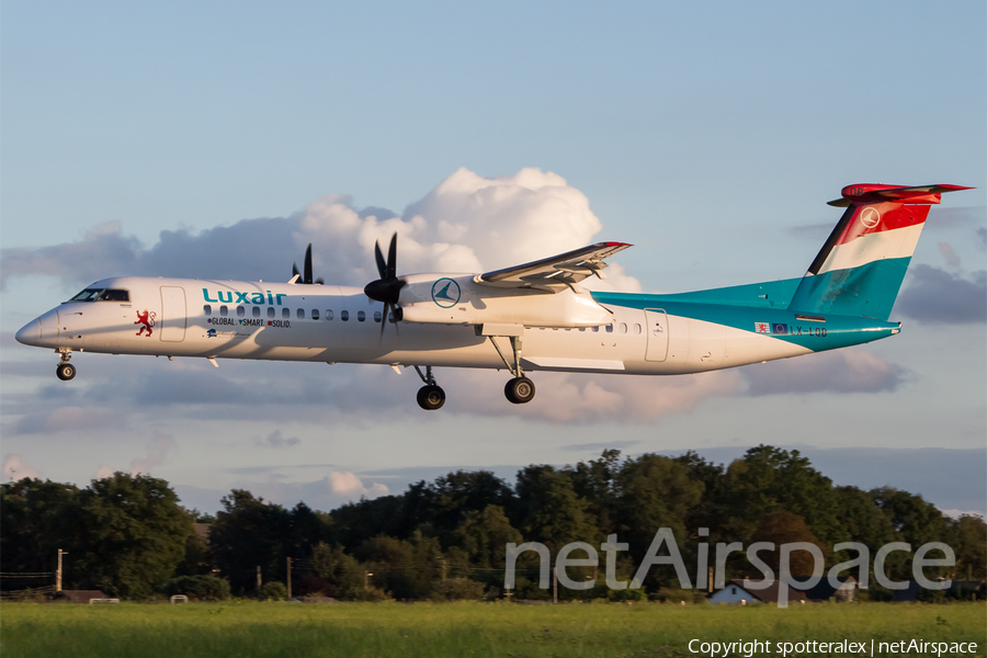 Luxair Bombardier DHC-8-402Q (LX-LQB) | Photo 122470