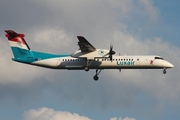 Luxair Bombardier DHC-8-402Q (LX-LQB) at  Hamburg - Fuhlsbuettel (Helmut Schmidt), Germany