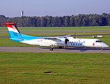 Luxair Bombardier DHC-8-402Q (LX-LQB) at  Hamburg - Fuhlsbuettel (Helmut Schmidt), Germany