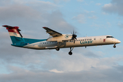 Luxair Bombardier DHC-8-402Q (LX-LQB) at  Hamburg - Fuhlsbuettel (Helmut Schmidt), Germany