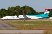 Luxair Bombardier DHC-8-402Q (LX-LQB) at  Hamburg - Fuhlsbuettel (Helmut Schmidt), Germany