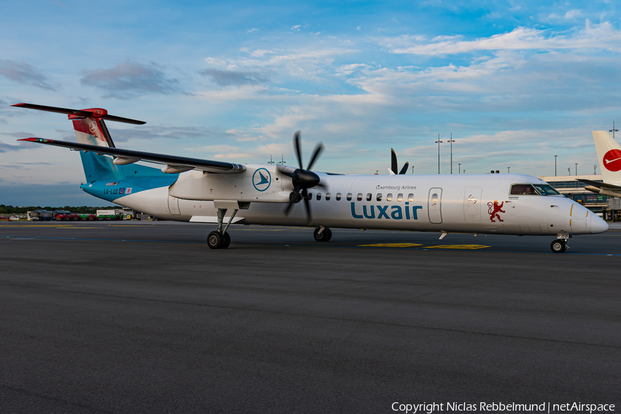 Luxair Bombardier DHC-8-402Q (LX-LQB) | Photo 345406