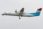 Luxair Bombardier DHC-8-402Q (LX-LQB) at  Hamburg - Fuhlsbuettel (Helmut Schmidt), Germany