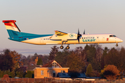 Luxair Bombardier DHC-8-402Q (LX-LQB) at  Hamburg - Fuhlsbuettel (Helmut Schmidt), Germany