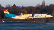 Luxair Bombardier DHC-8-402Q (LX-LQB) at  Hamburg - Fuhlsbuettel (Helmut Schmidt), Germany