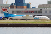 Luxair Bombardier DHC-8-402Q (LX-LQB) at  London - City, United Kingdom