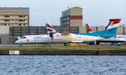 Luxair Bombardier DHC-8-402Q (LX-LQB) at  London - City, United Kingdom