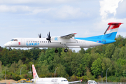Luxair Bombardier DHC-8-402Q (LX-LQB) at  Luxembourg - Findel, Luxembourg