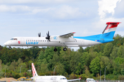 Luxair Bombardier DHC-8-402Q (LX-LQB) at  Luxembourg - Findel, Luxembourg