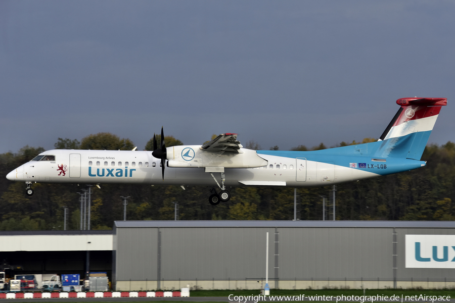 Luxair Bombardier DHC-8-402Q (LX-LQB) | Photo 571444