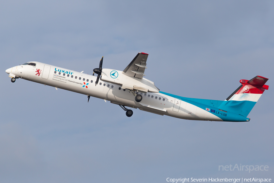 Luxair Bombardier DHC-8-402Q (LX-LQB) | Photo 222135
