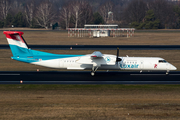 Luxair Bombardier DHC-8-402Q (LX-LQB) at  Berlin - Tegel, Germany