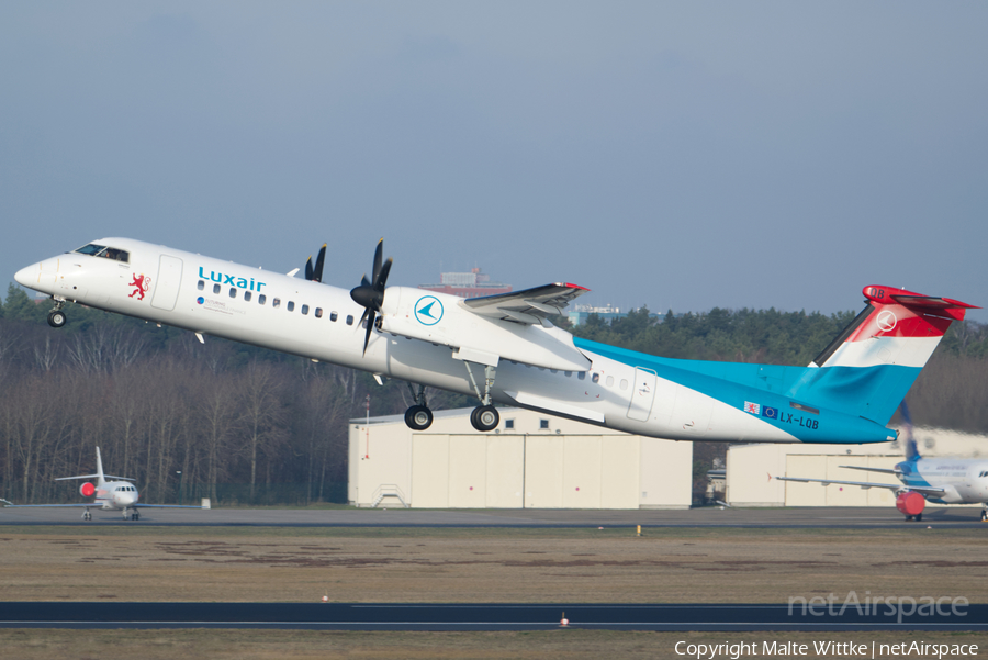 Luxair Bombardier DHC-8-402Q (LX-LQB) | Photo 394873