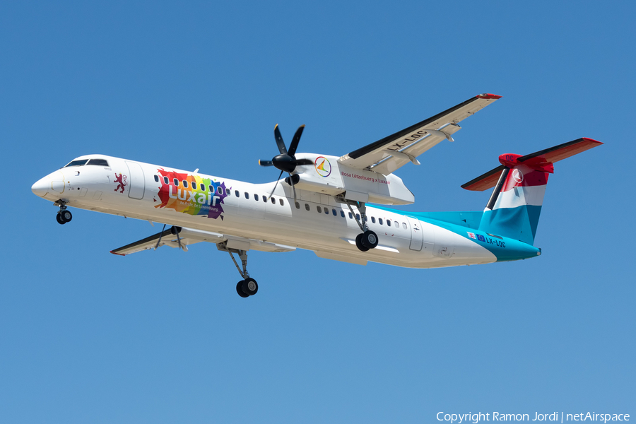 Luxair Bombardier DHC-8-402Q (LX-LQC) | Photo 459243