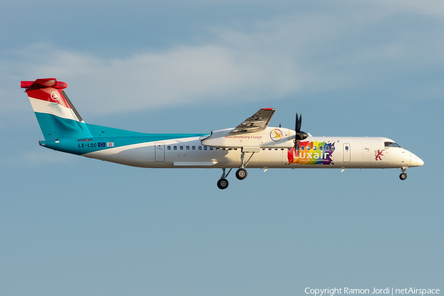 Luxair Bombardier DHC-8-402Q (LX-LQC) | Photo 471781