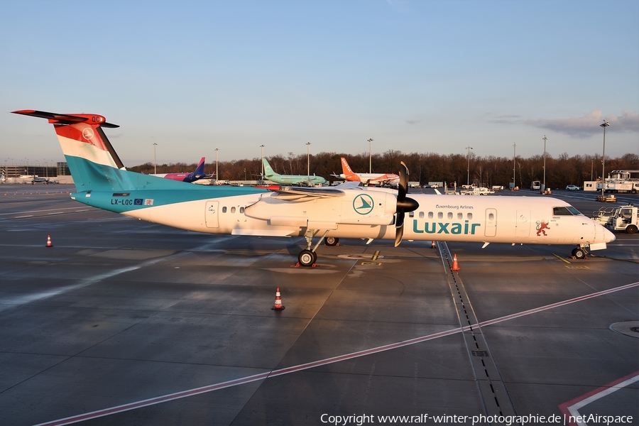 Luxair Bombardier DHC-8-402Q (LX-LQC) | Photo 476387
