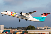Luxair Bombardier DHC-8-402Q (LX-LQC) at  Hamburg - Fuhlsbuettel (Helmut Schmidt), Germany