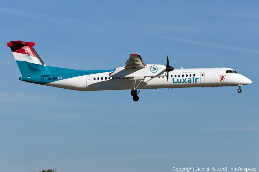 Luxair Bombardier DHC-8-402Q (LX-LQC) | Photo 495448